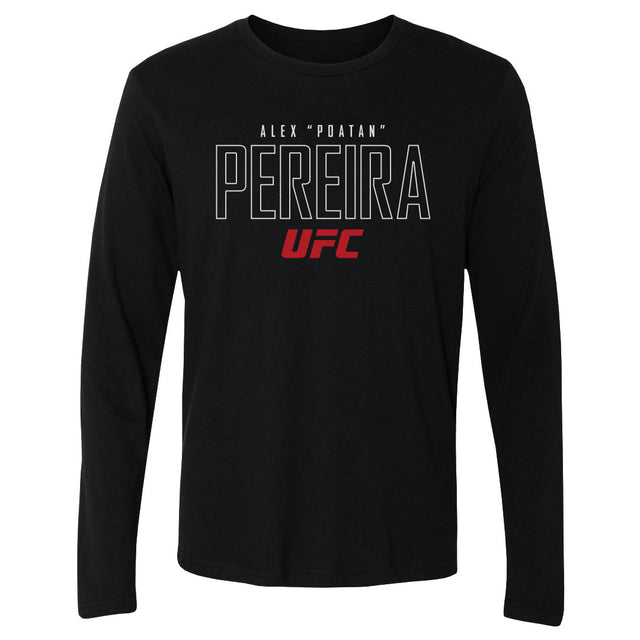 Alex Pereira Men's Long Sleeve T-Shirt | 500 LEVEL