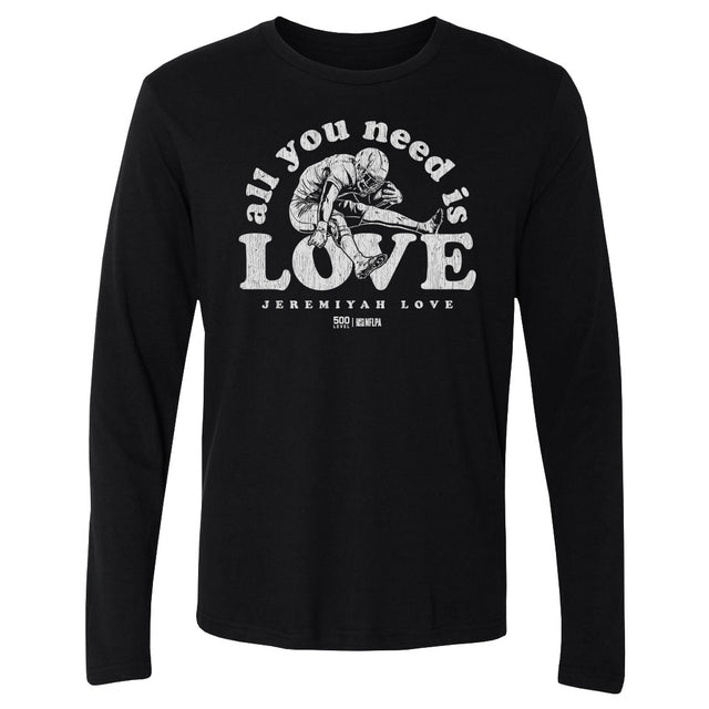 Jeremiyah Love Men's Long Sleeve T-Shirt | 500 LEVEL