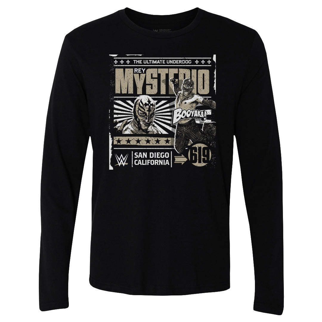Rey Mysterio Men's Long Sleeve T-Shirt | 500 LEVEL