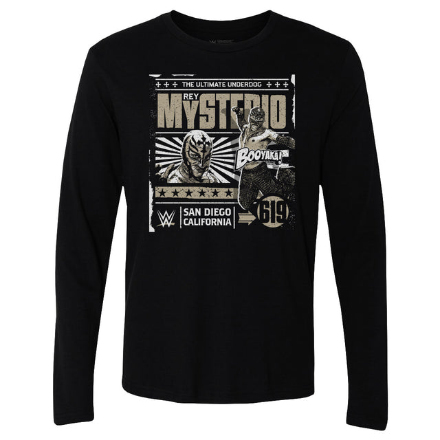 Rey Mysterio Men's Long Sleeve T-Shirt | 500 LEVEL