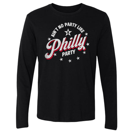 Philadelphia Basketball Men's Long Sleeve T-Shirt | 500 LEVEL