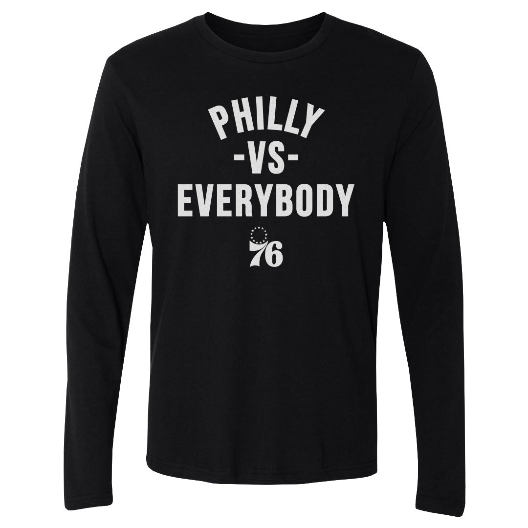 Philadelphia 76ers Men's Long Sleeve T-Shirt | 500 LEVEL