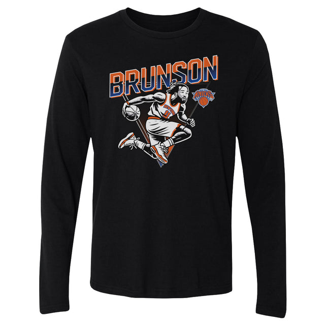 Jalen Brunson Men's Long Sleeve T-Shirt | 500 LEVEL