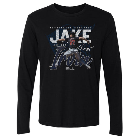 Jake Irvin Men's Long Sleeve T-Shirt | 500 LEVEL