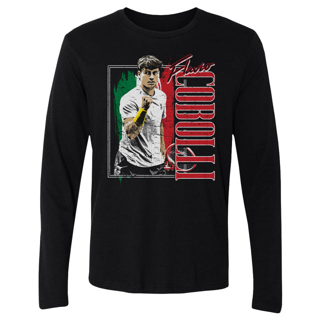 Flavio Cobolli Men's Long Sleeve T-Shirt | 500 LEVEL