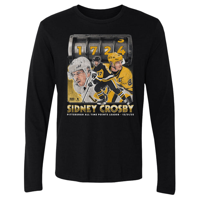 Sidney Crosby Men's Long Sleeve T-Shirt | 500 LEVEL