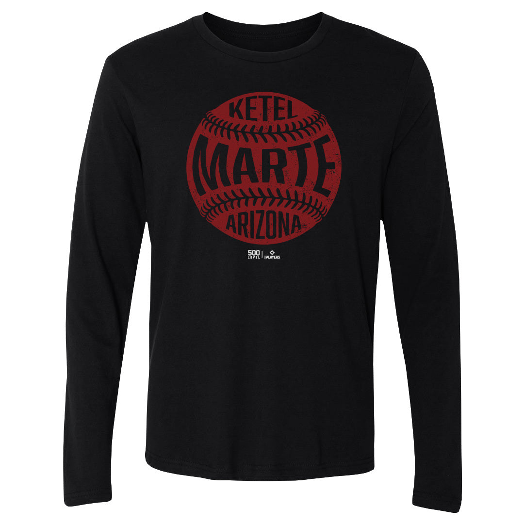 Ketel Marte Men's Long Sleeve T-Shirt | 500 LEVEL