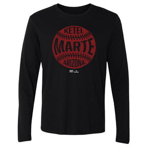 Ketel Marte Men's Long Sleeve T-Shirt | 500 LEVEL