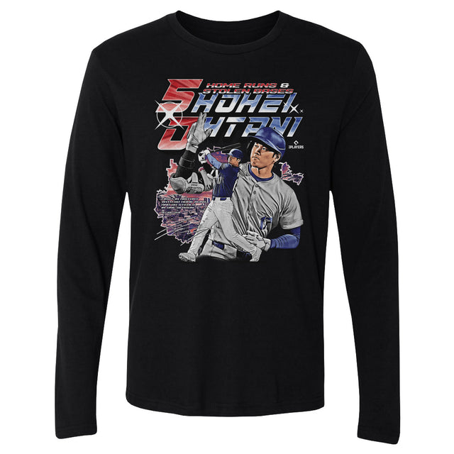 Shohei Ohtani Men's Long Sleeve T-Shirt | 500 LEVEL