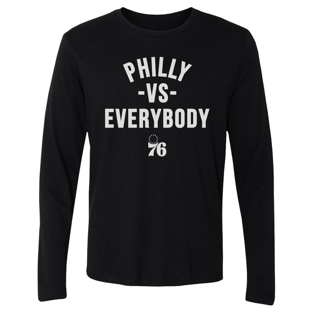 Philadelphia 76ers Men's Long Sleeve T-Shirt | 500 LEVEL
