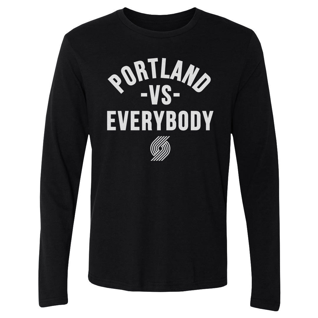 Portland Trail Blazers Men's Long Sleeve T-Shirt | 500 LEVEL