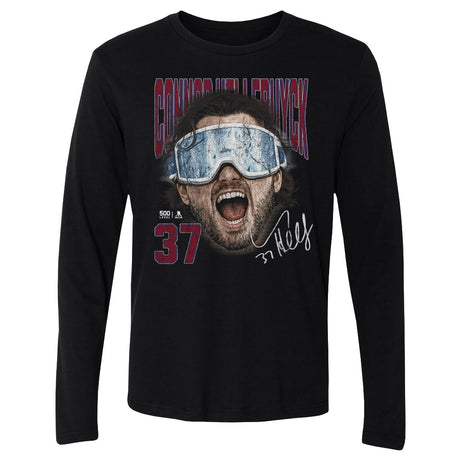 Connor Hellebuyck Men's Long Sleeve T-Shirt | 500 LEVEL