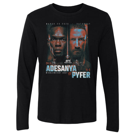 UFC Events Men's Long Sleeve T-Shirt | 500 LEVEL