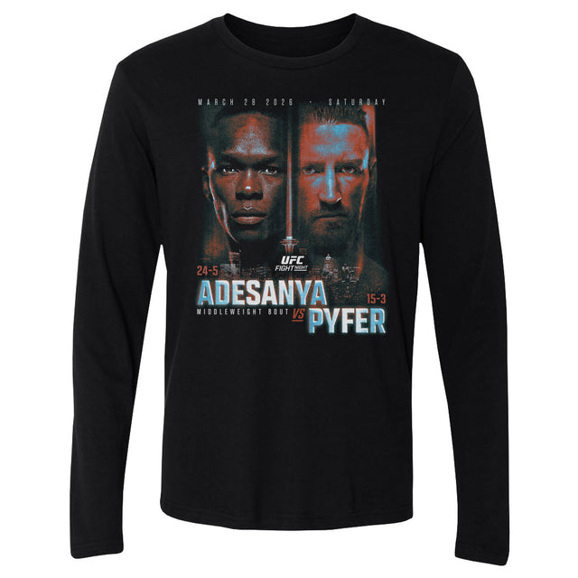 UFC Events Men's Long Sleeve T-Shirt | 500 LEVEL