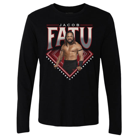 Jacob Fatu Men's Long Sleeve T-Shirt | 500 LEVEL