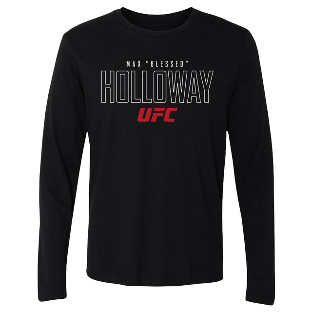Max Holloway Men's Long Sleeve T-Shirt | 500 LEVEL