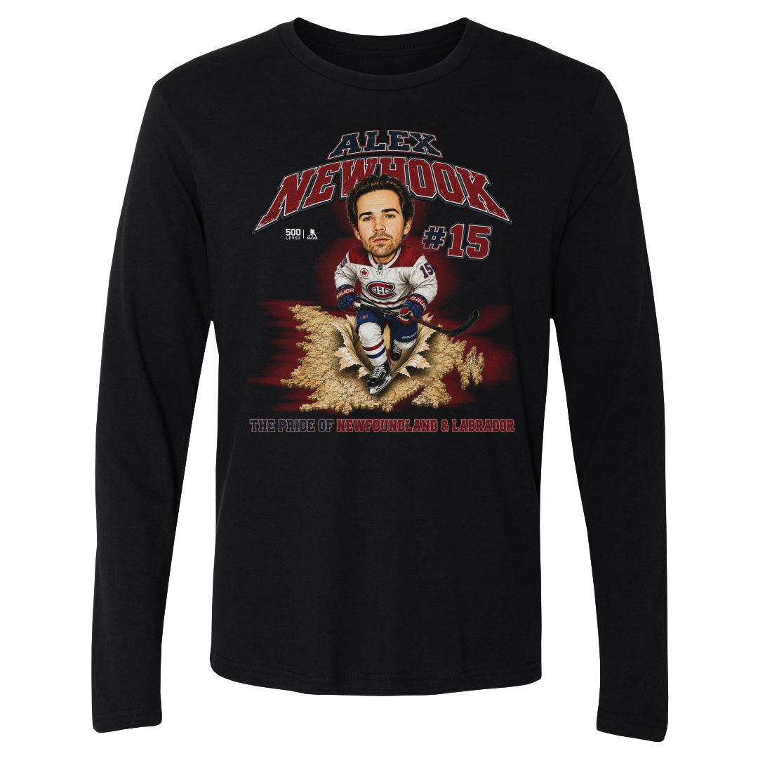 Alex Newhook Men's Long Sleeve T-Shirt | 500 LEVEL