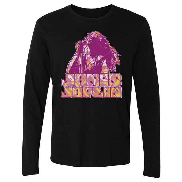 Janis Joplin Men's Long Sleeve T-Shirt | 500 LEVEL