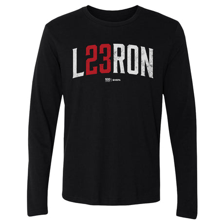 LeBron James Men's Long Sleeve T-Shirt | 500 LEVEL