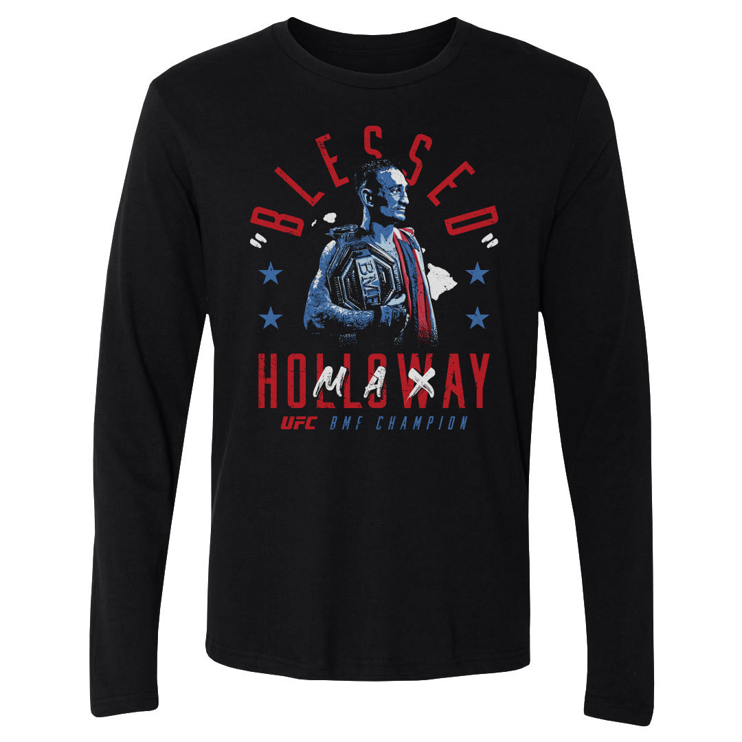Max Holloway Men's Long Sleeve T-Shirt | 500 LEVEL