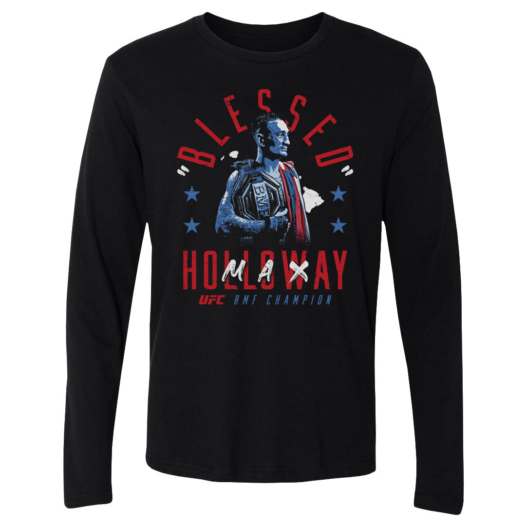 Max Holloway Men&#39;s Long Sleeve T-Shirt | 500 LEVEL