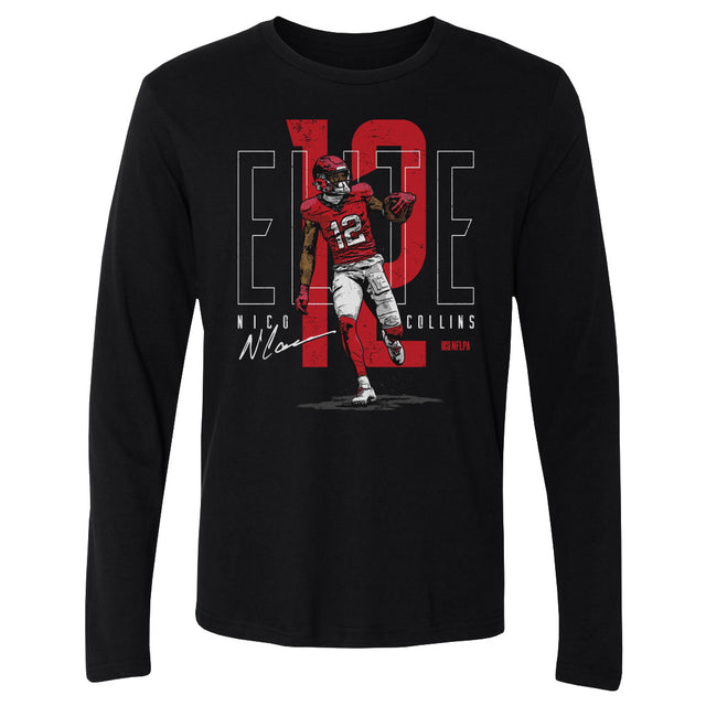 Nico Collins Men's Long Sleeve T-Shirt | 500 LEVEL