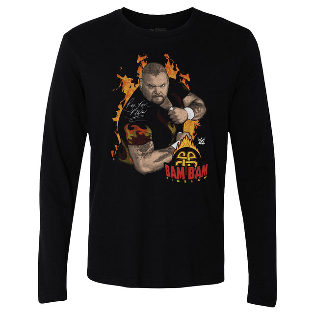 Bam Bam Bigelow Men's Long Sleeve T-Shirt | 500 LEVEL