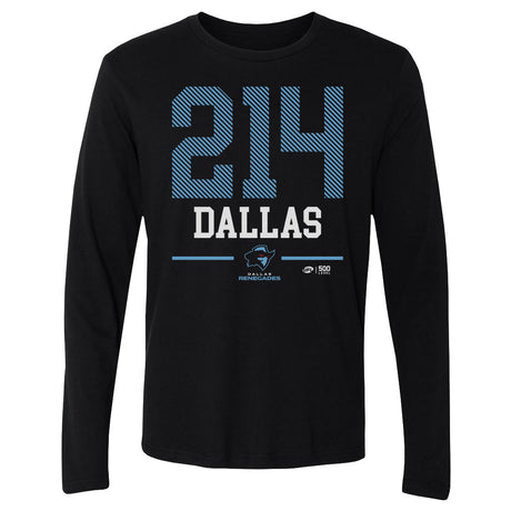 Dallas Renegades Men's Long Sleeve T-Shirt | 500 LEVEL