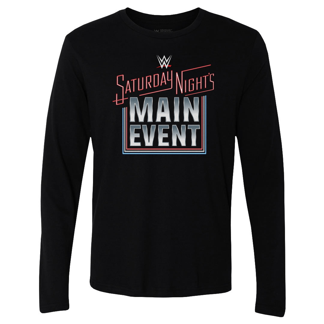 Saturday Night's Main Event Men's Long Sleeve T-Shirt | 500 LEVEL