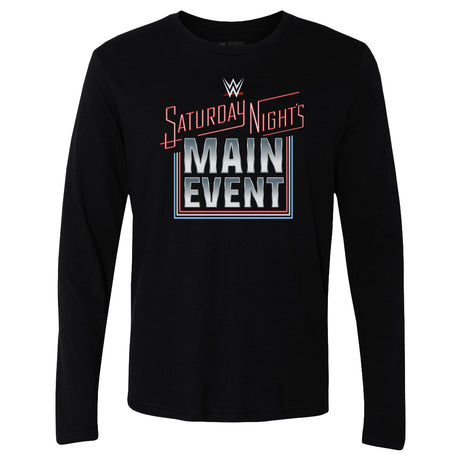 Saturday Night's Main Event Men's Long Sleeve T-Shirt | 500 LEVEL