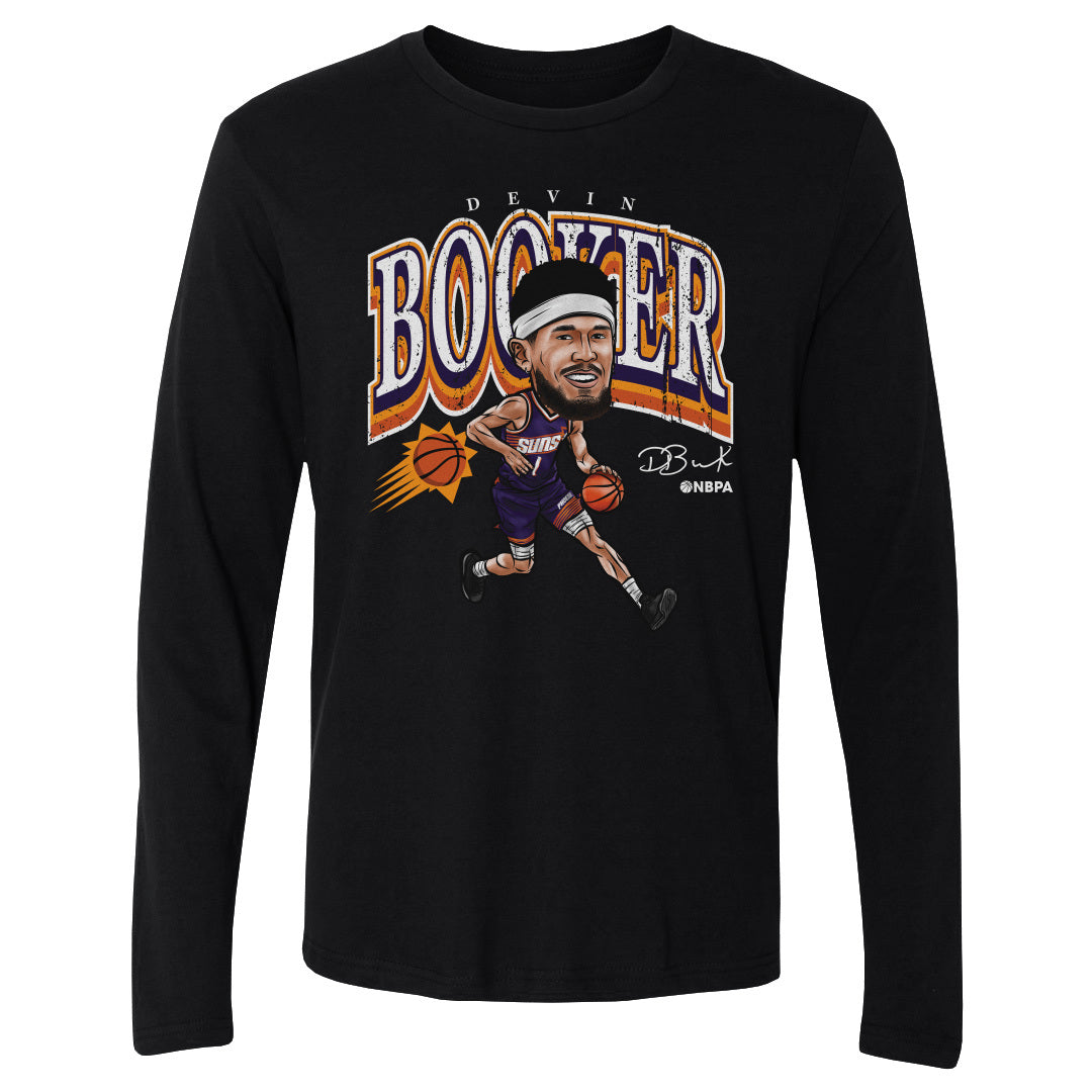 Devin Booker Men's Long Sleeve T-Shirt | 500 LEVEL
