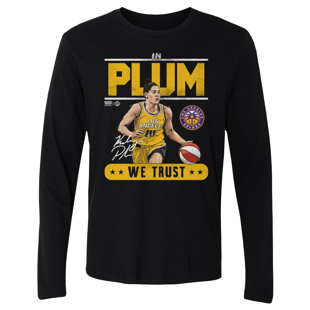 Kelsey Plum Men's Long Sleeve T-Shirt | 500 LEVEL