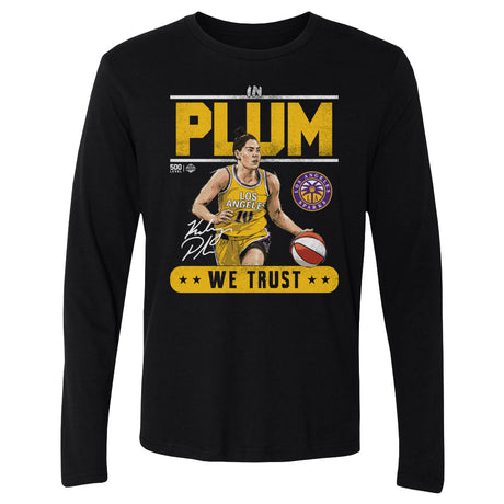 Kelsey Plum Men's Long Sleeve T-Shirt | 500 LEVEL