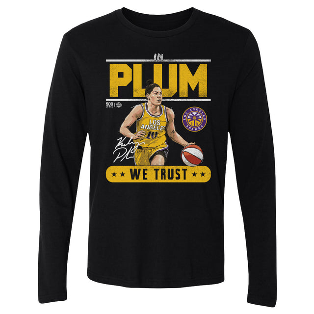 Kelsey Plum Men's Long Sleeve T-Shirt | 500 LEVEL