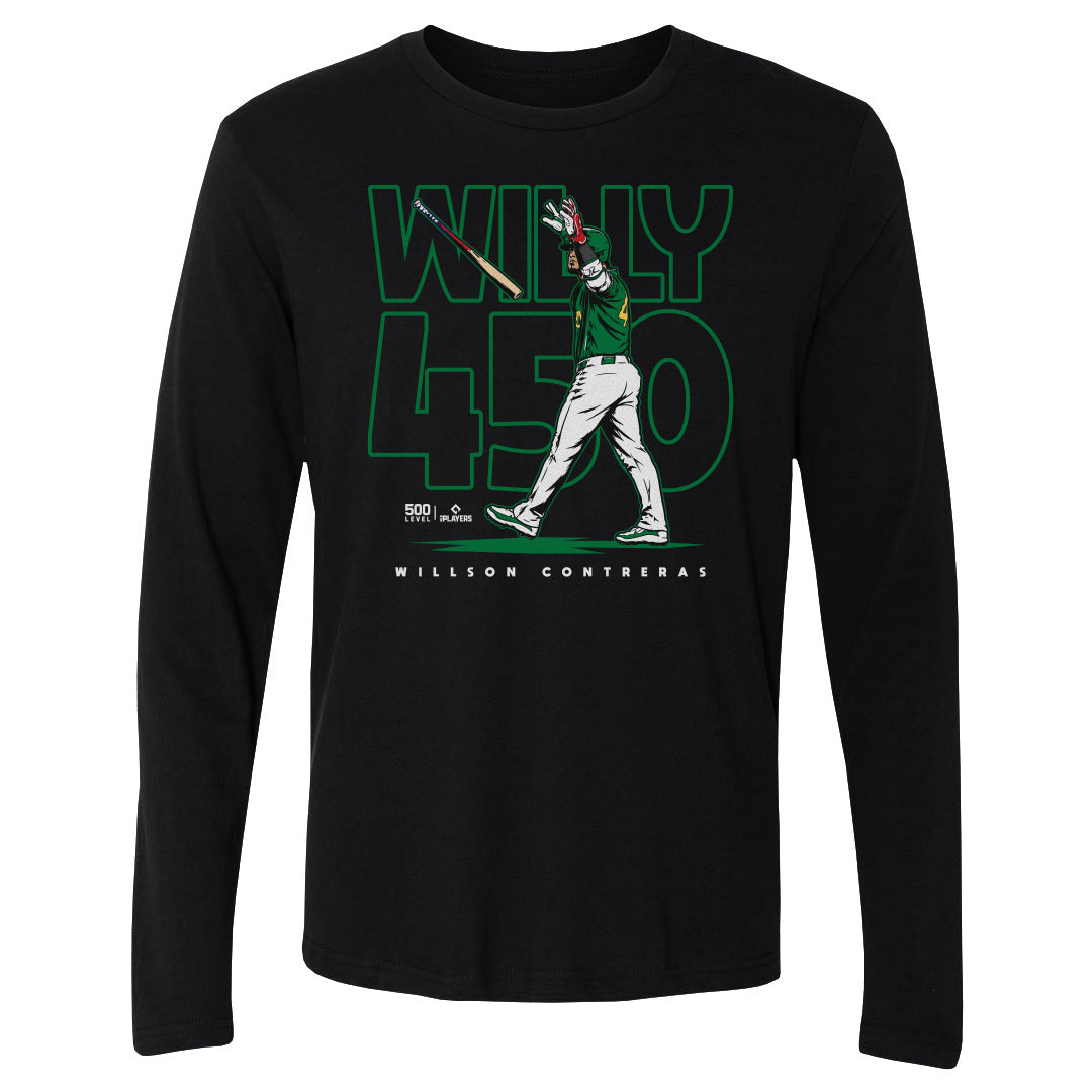Willson Contreras Men's Long Sleeve T-Shirt | 500 LEVEL