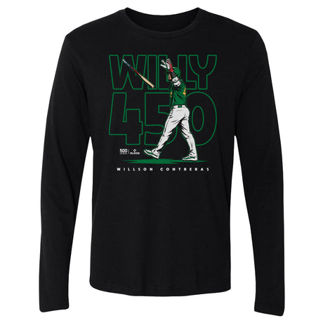 Willson Contreras Men's Long Sleeve T-Shirt | 500 LEVEL