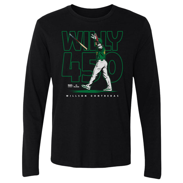 Willson Contreras Men's Long Sleeve T-Shirt | 500 LEVEL