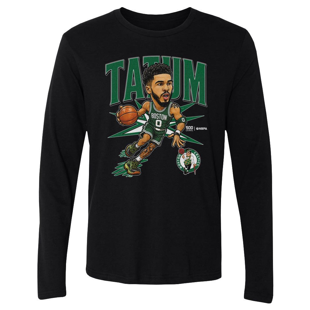 Jayson Tatum Men's Long Sleeve T-Shirt | 500 LEVEL