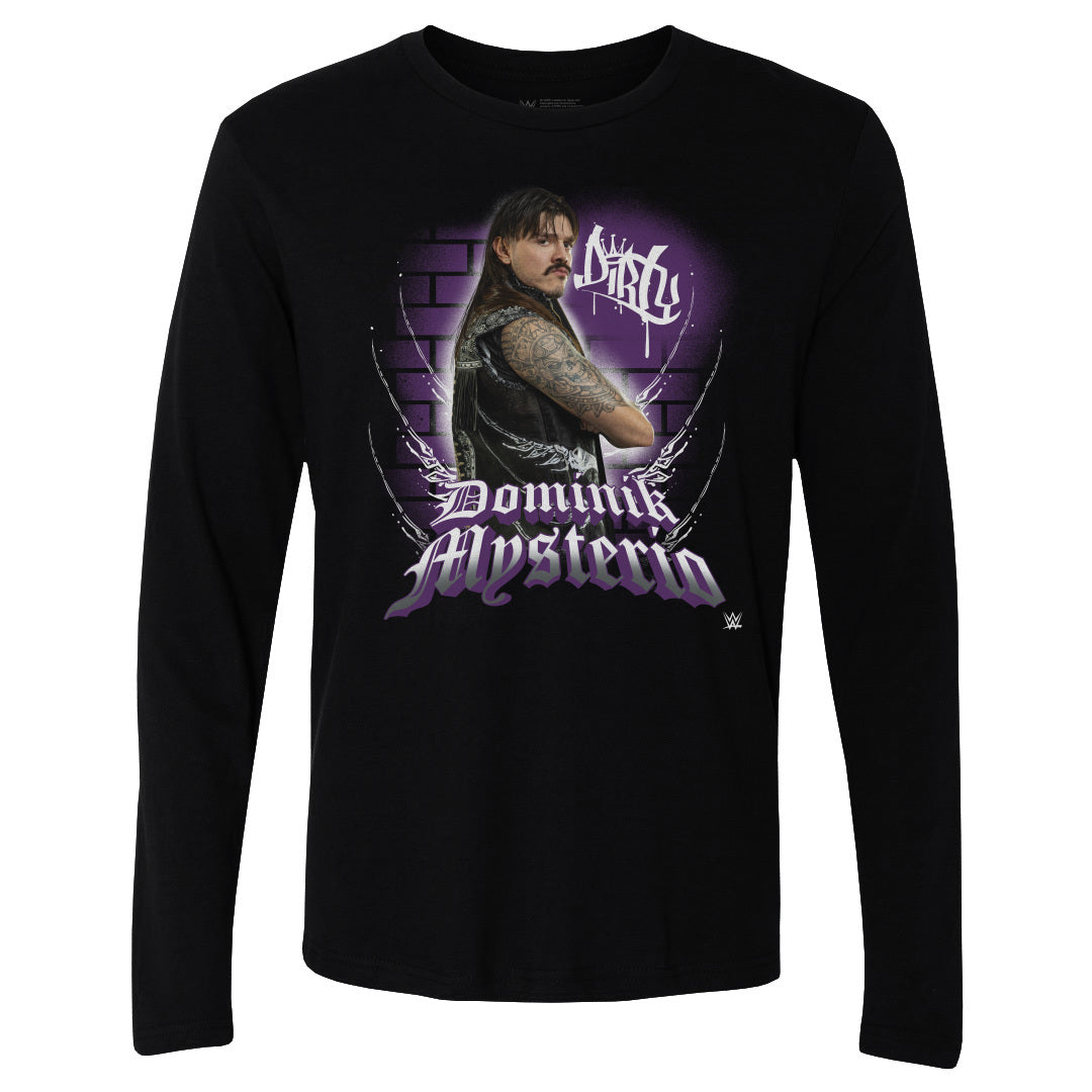 Dominik Mysterio Men's Long Sleeve T-Shirt | 500 LEVEL