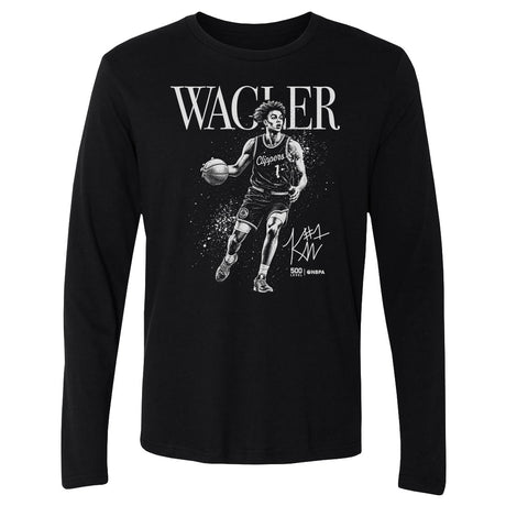 Keaton Wagler Men's Long Sleeve T-Shirt | 500 LEVEL
