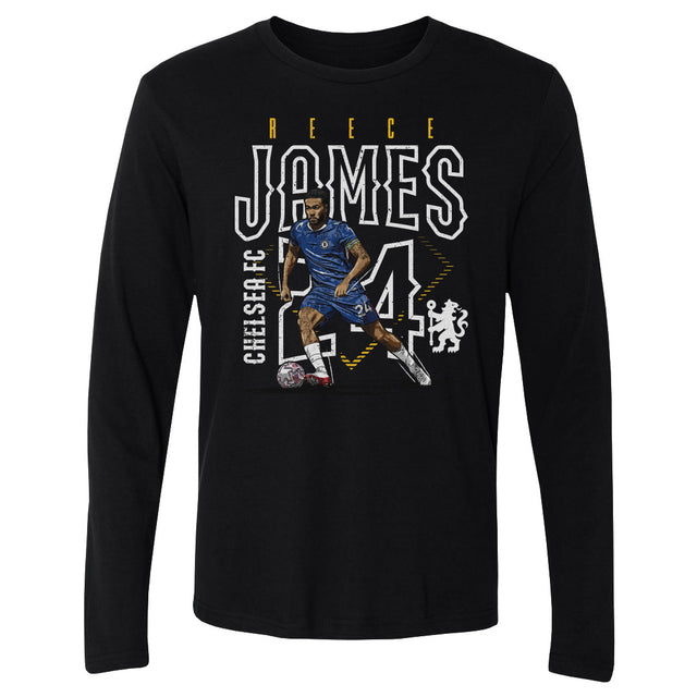 Reece James Men's Long Sleeve T-Shirt | 500 LEVEL