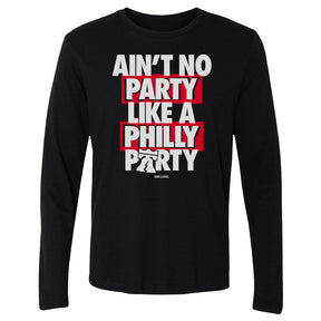 Philadelphia Basketball Men's Long Sleeve T-Shirt | 500 LEVEL