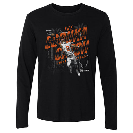 Emeka Egbuka Men's Long Sleeve T-Shirt | 500 LEVEL