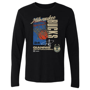Giannis Antetokounmpo Men's Long Sleeve T-Shirt | 500 LEVEL