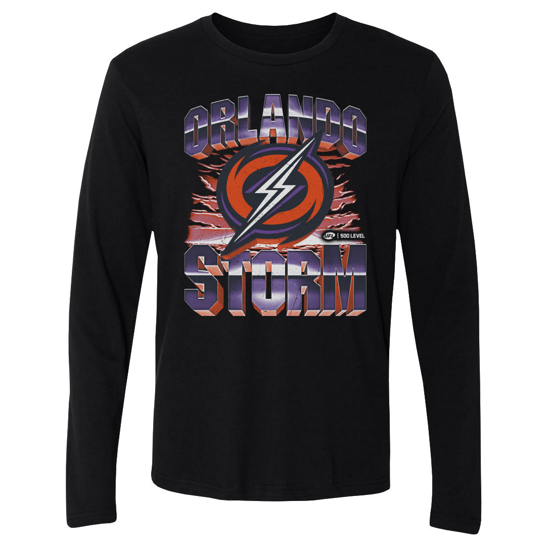 Orlando Storm Men's Long Sleeve T-Shirt | 500 LEVEL