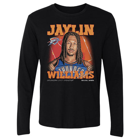 Jaylin Williams Men's Long Sleeve T-Shirt | 500 LEVEL
