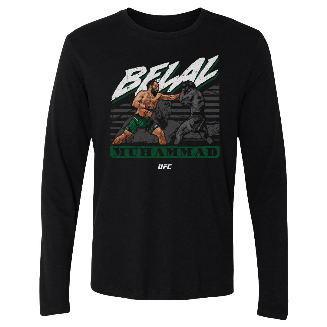Belal Muhammad Men's Long Sleeve T-Shirt | 500 LEVEL
