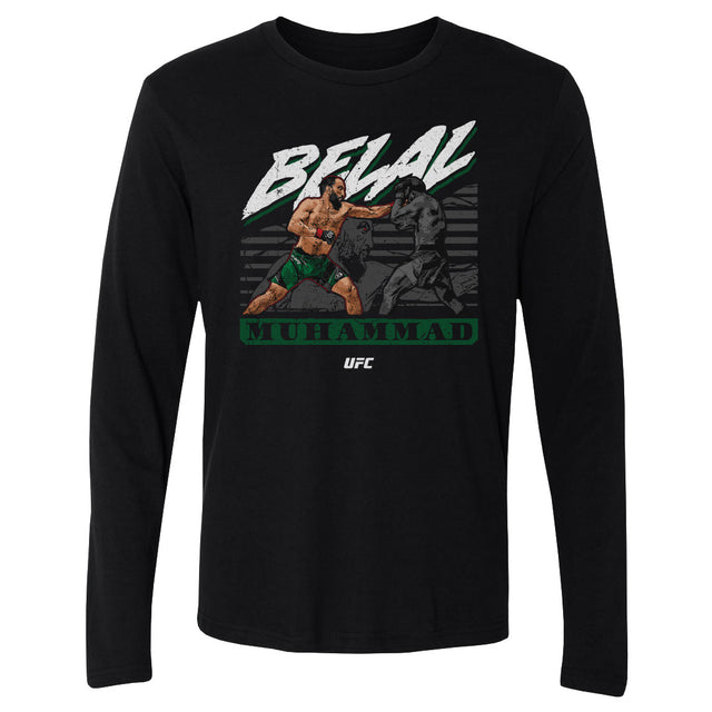 Belal Muhammad Men's Long Sleeve T-Shirt | 500 LEVEL