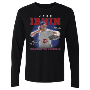 Jake Irvin Men's Long Sleeve T-Shirt | 500 LEVEL