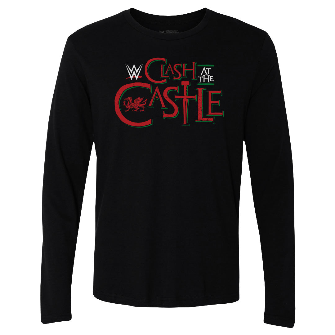 Clash At The Castle Men's Long Sleeve T-Shirt | 500 LEVEL
